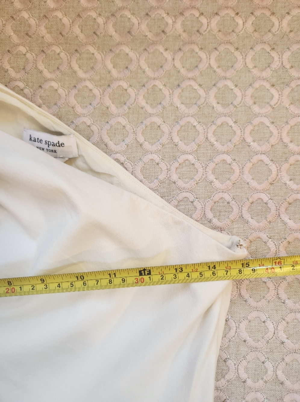 Kate Spade Women's Sabrina Dress in White, Size 2, $398 - Picture 9 of 14